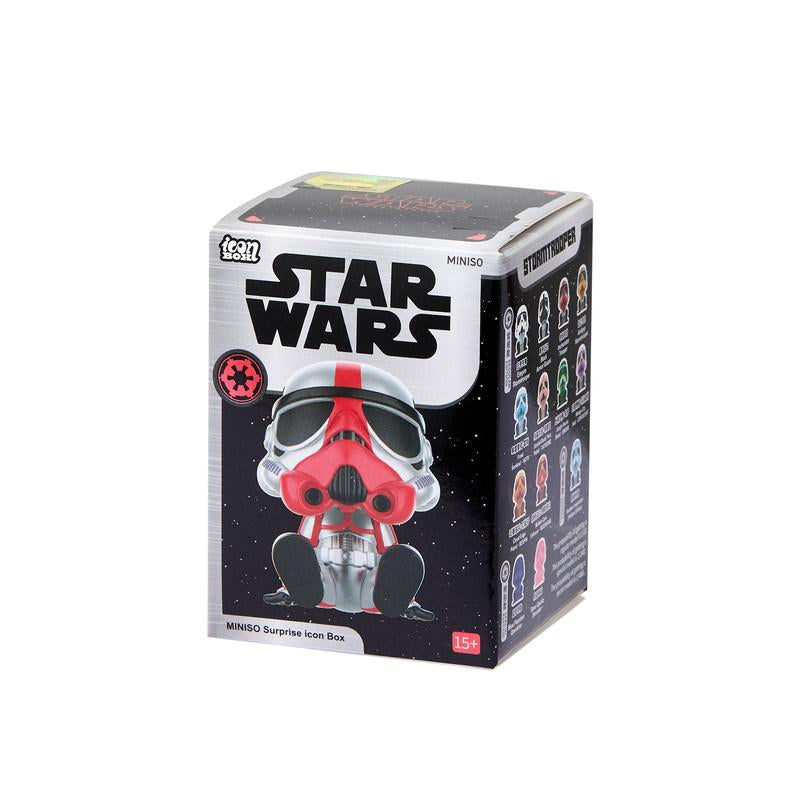 MINISO Star Wars Collection Stormtrooper Legion Icon Box Blind Box Collectible Figure Imperial Army Mini Figurine Action Figure Ideal Valentine Gift for Boyfriends Students
